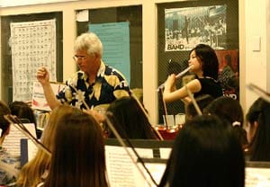 Anna Choi-David Benoit Rehearsing