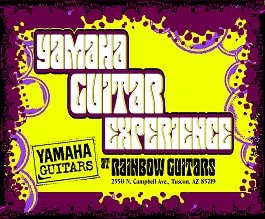 Rainbow Guitar Poster Segment