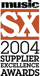 Music SX 2004 Supplier Excellence Awards Logo