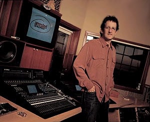 David Schwartz in studio