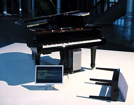 Disklavier Piano and Macintosh G4 Computer