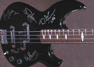 BB Autographed Bass