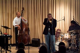 Jazz Trio - Bass, Trumpet and Drums