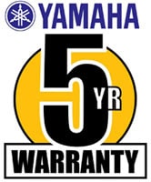 Yamaha Five Year Warranty