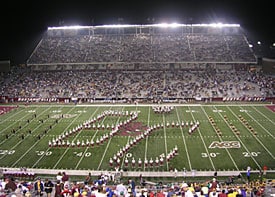 Boston College Screaming Eagles Band in 
