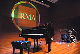Piano on Rubin Museum's Stage