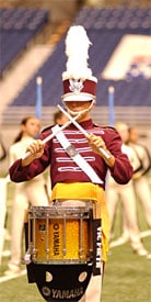 Cadet Marching Corp member