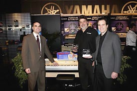 Yamaha accepts Product of the Year award