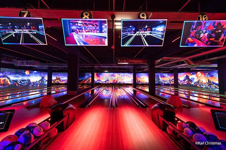 Nikito Domus modern bowling alley
