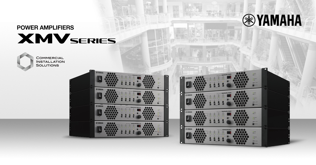 XMV Series - Features - Power Amplifiers - Professional Audio