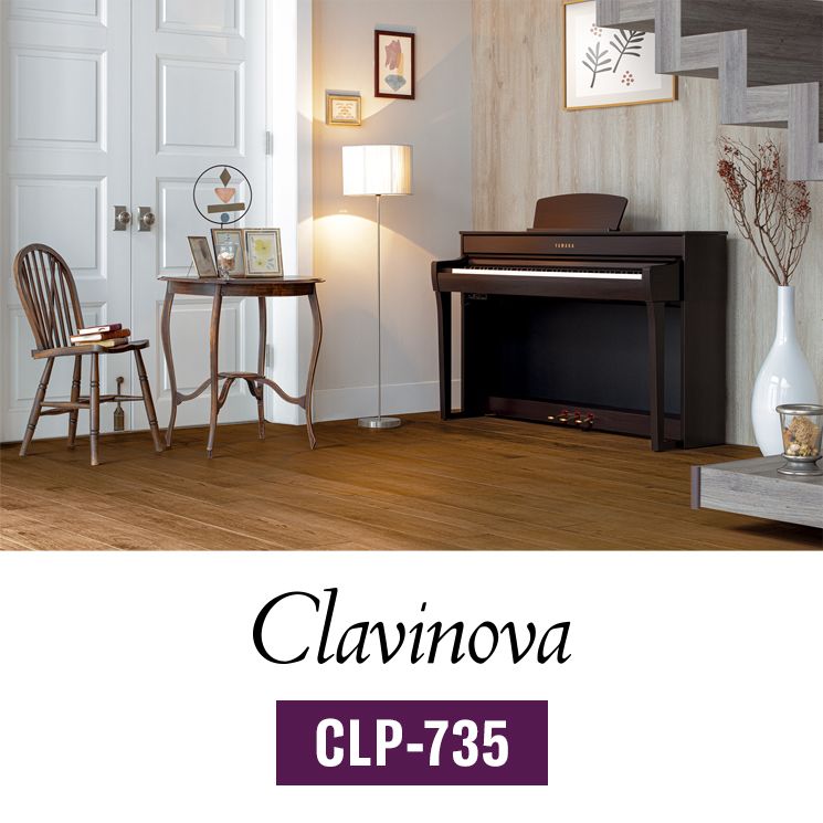 CLP-735 Clavinova Digital Piano - Yamaha USA
