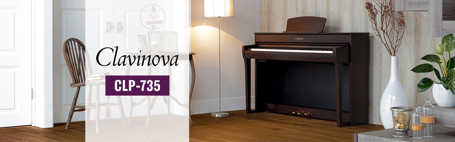 CLP-735 Clavinova Digital Piano - Yamaha USA