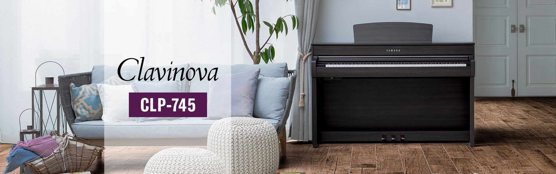 CLP-745 Clavinova Digital Piano - Yamaha USA