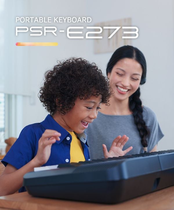 PSR-E273 - Overview - Portable Keyboards - Keyboard Instruments