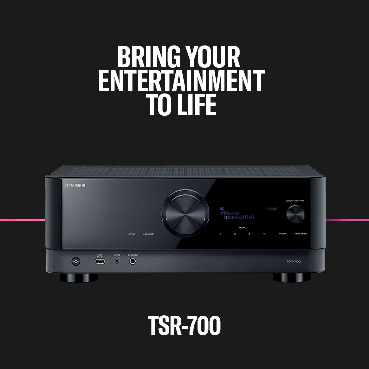 TSR-700 7.2 Channel 8K Home Theater AV Receiver – Yamaha USA