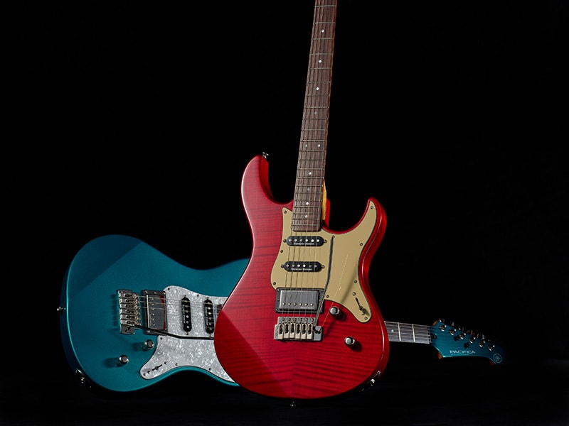 Yamaha Pacifica 612VIIFMX and 612VIIX Electric Guitars Feature New 