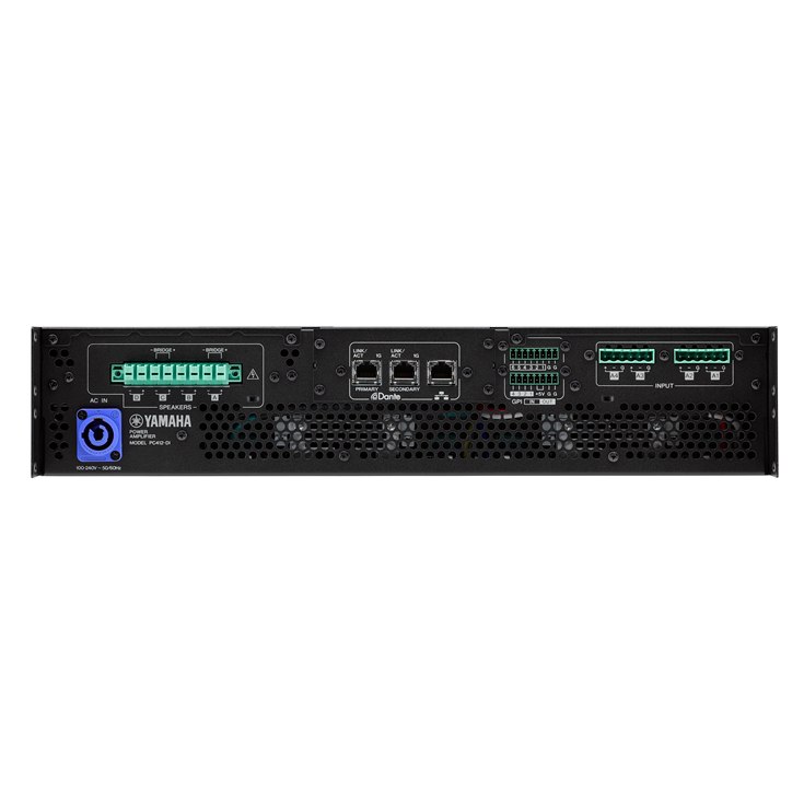 PC-D / DI Series - Overview - Power Amplifiers - Professional