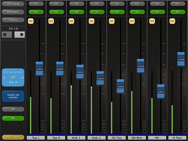 LS9 StageMix - Features - Professional Audio Software