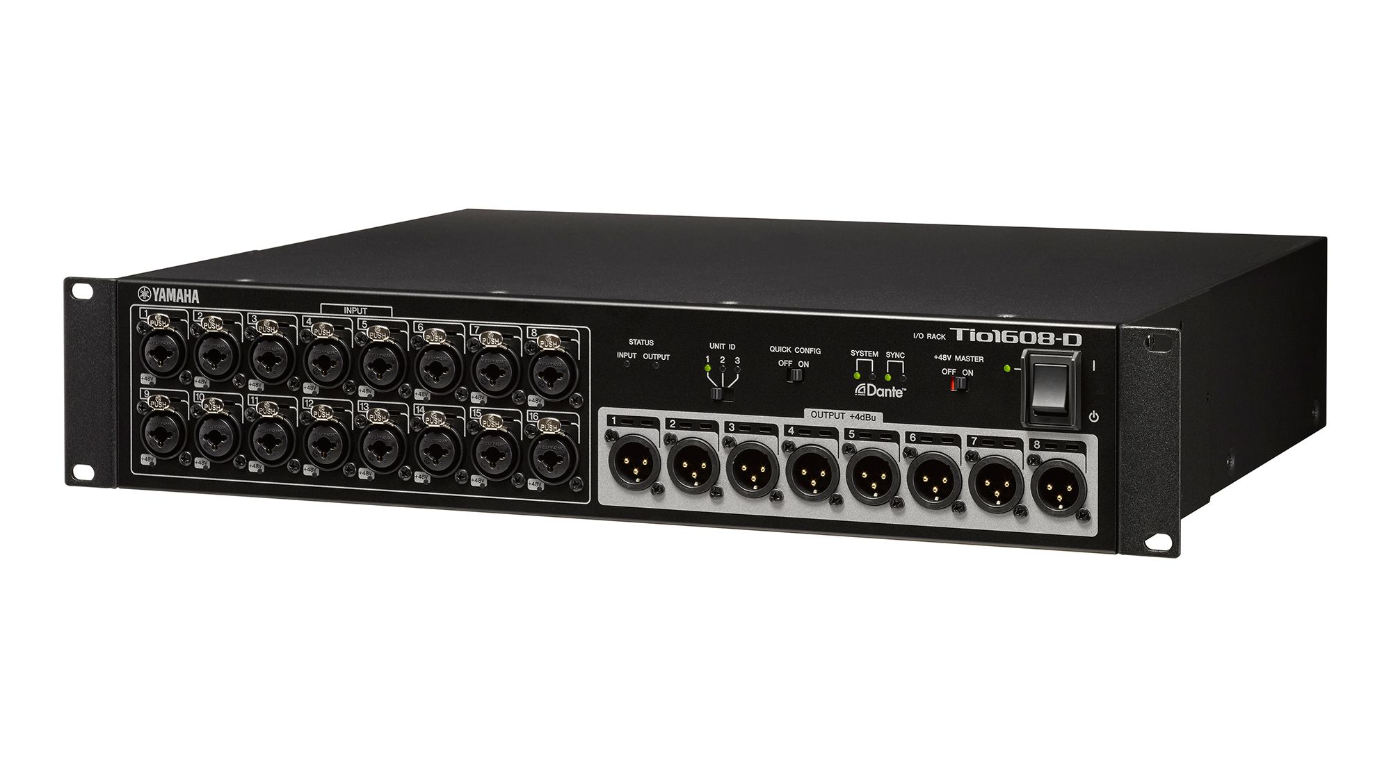 Tio1608-D - Overview - Audio and Network Interfaces and YGDAI