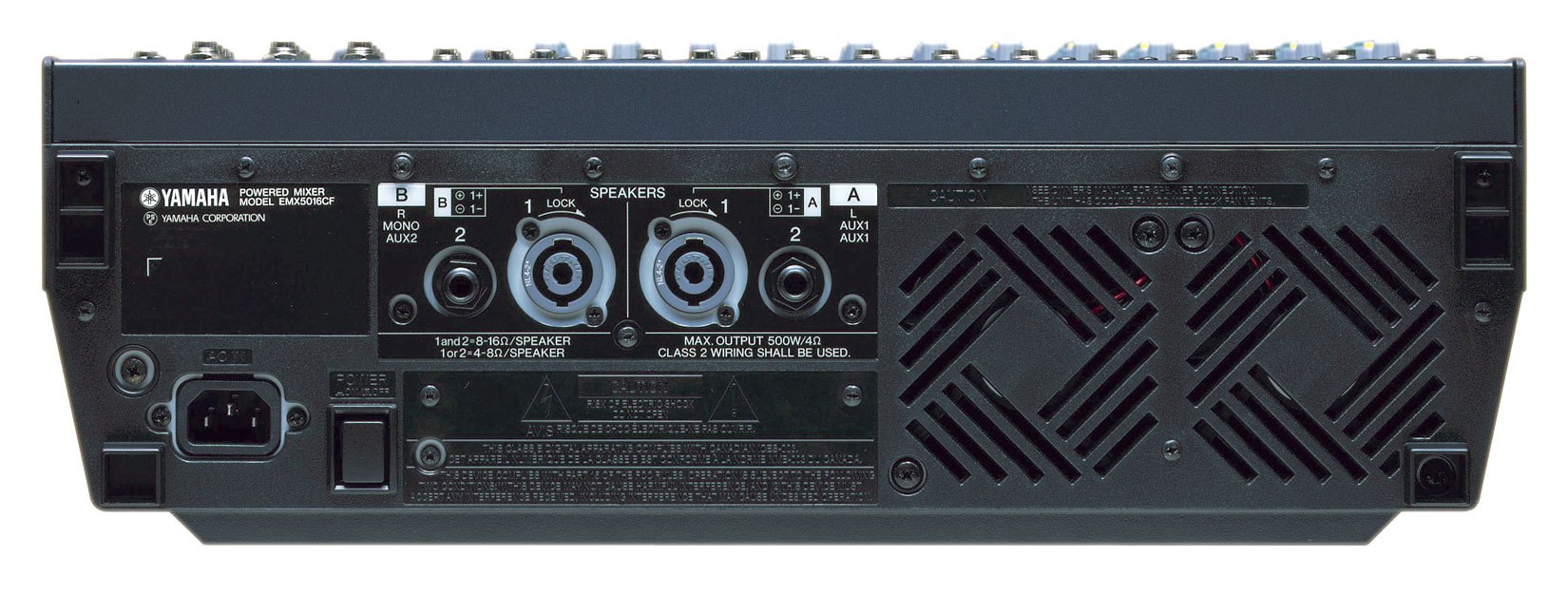 YAMAHA EMX 5016CF Table de mixage avec amplificateur