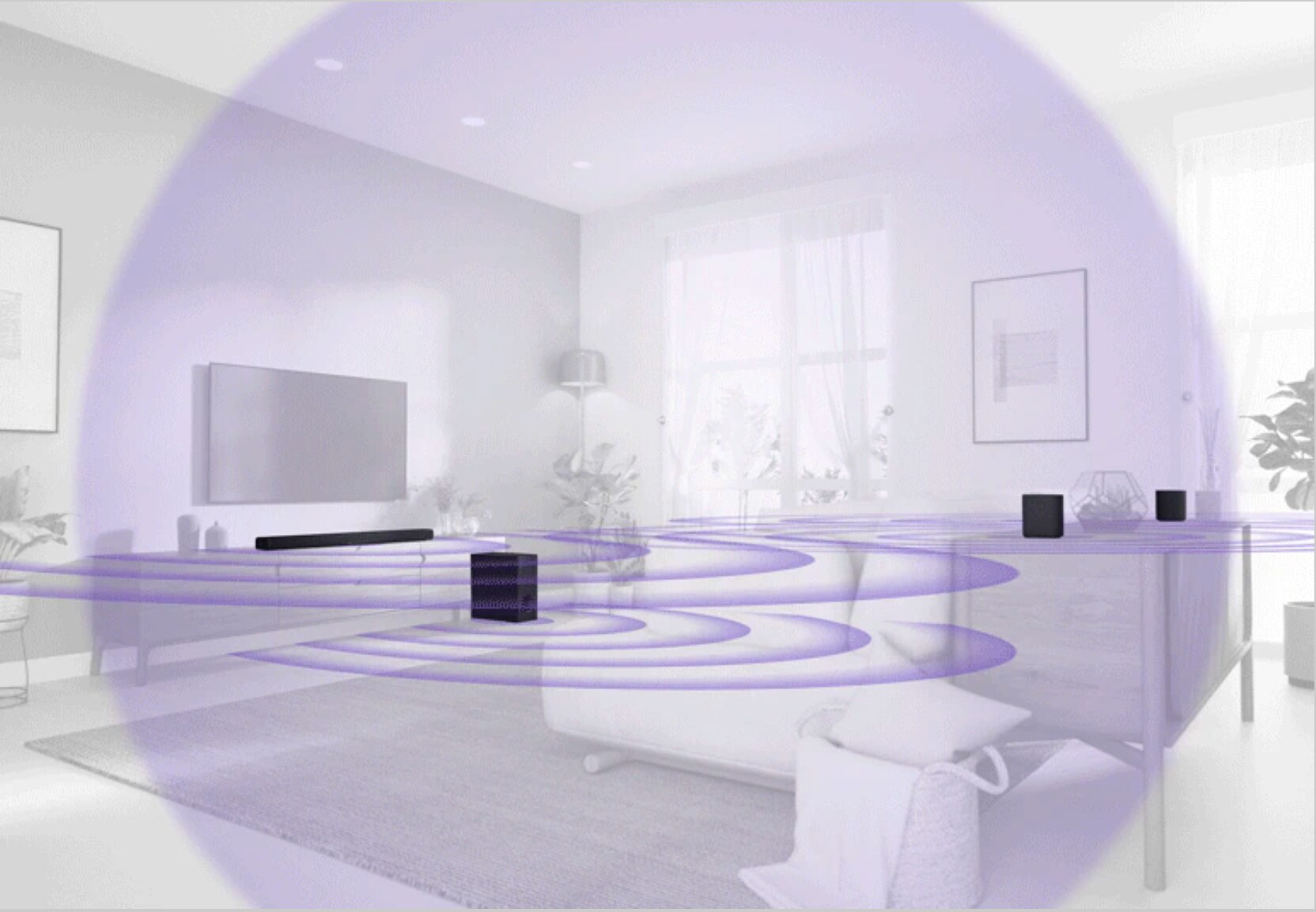 Yamaha True X sounds bars can connect wirelessly to the Yamaha True X speakers