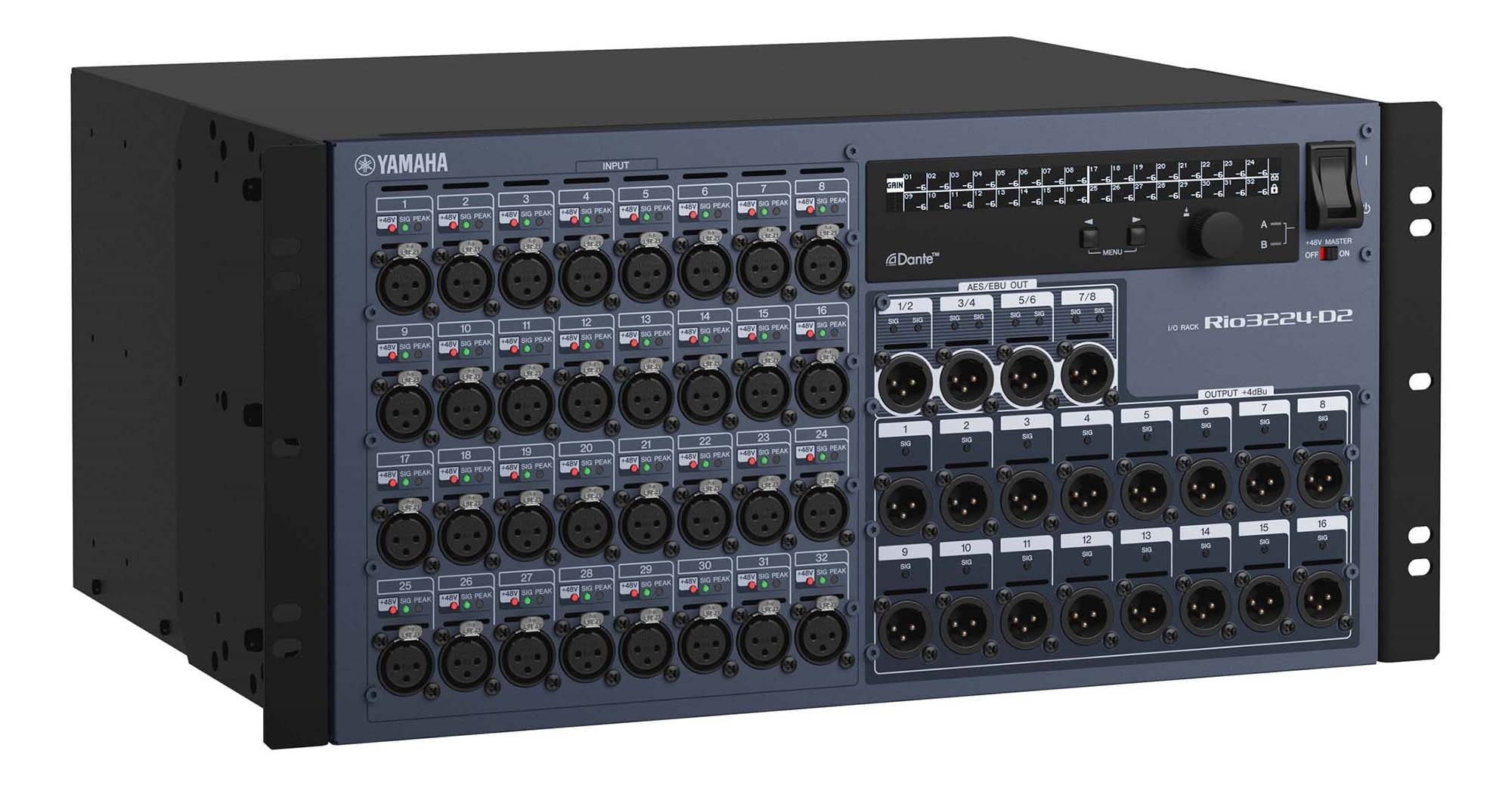 R Series (AD/DA): 2nd-generation - Overview - Audio and Network Interfaces  and YGDAI Cards - Professional Audio - Products - Yamaha USA