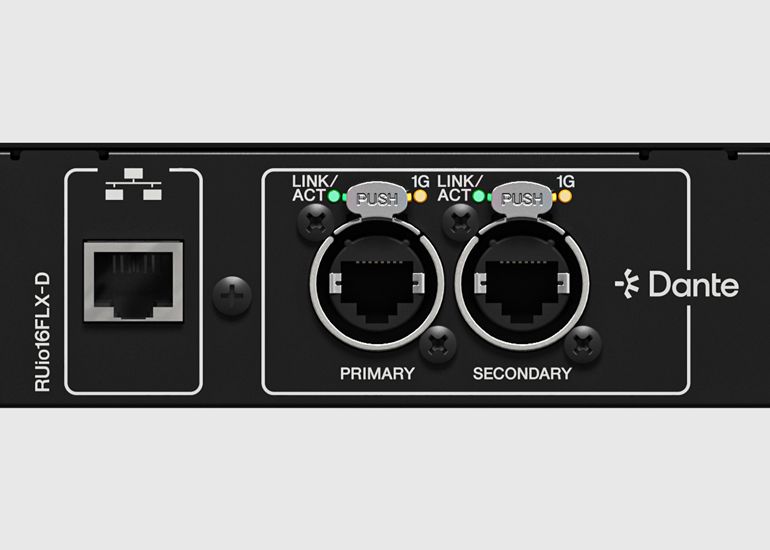 RUio16FLX-D - Overview - Audio and Network Interfaces and YGDAI