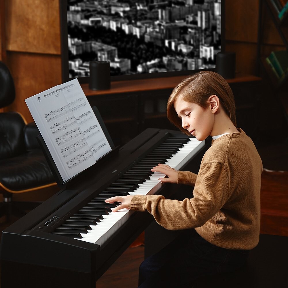 YAMAHA PIANO NUMERIQUE BLACK – P-45