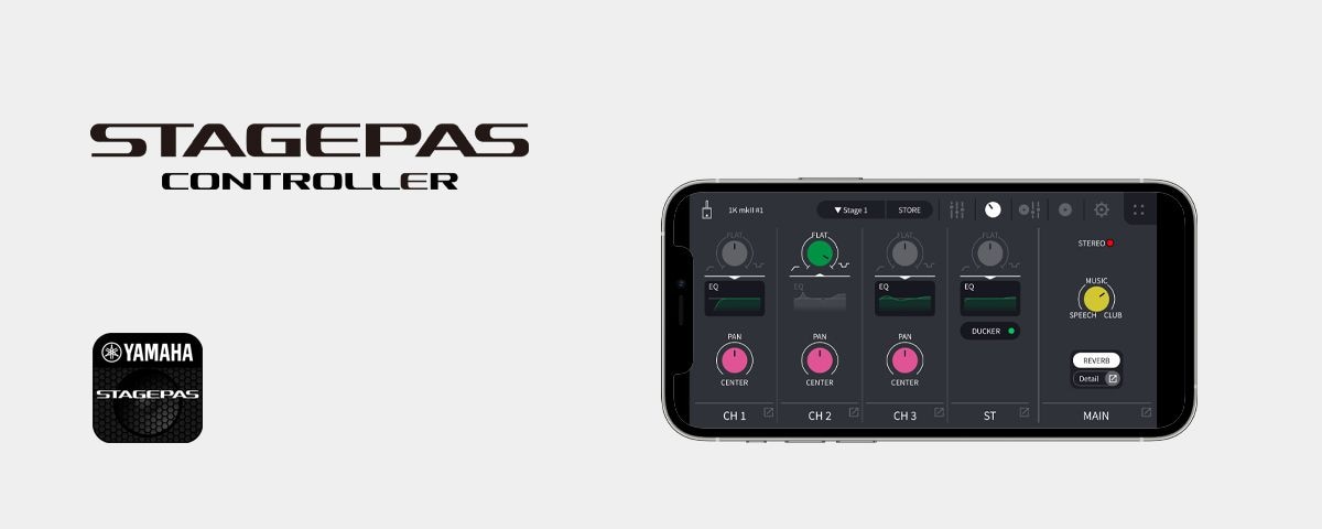 STAGEPAS Controller App