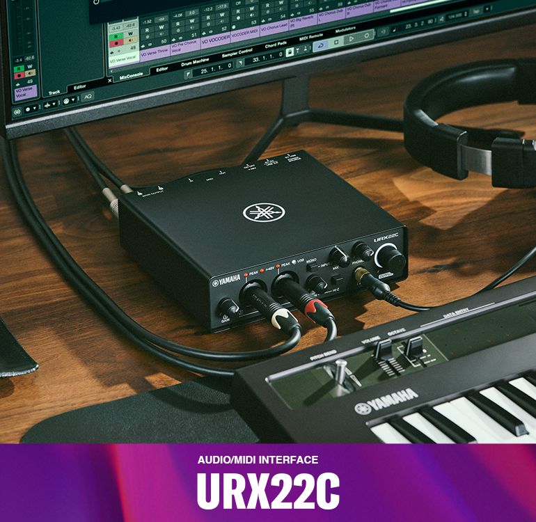 ＜新品同様＞YAMAHA URX22C オーディオインターフェイス YAMAHA URX22C USB オーディオインターフェイス【現物画像】 ヤマハ