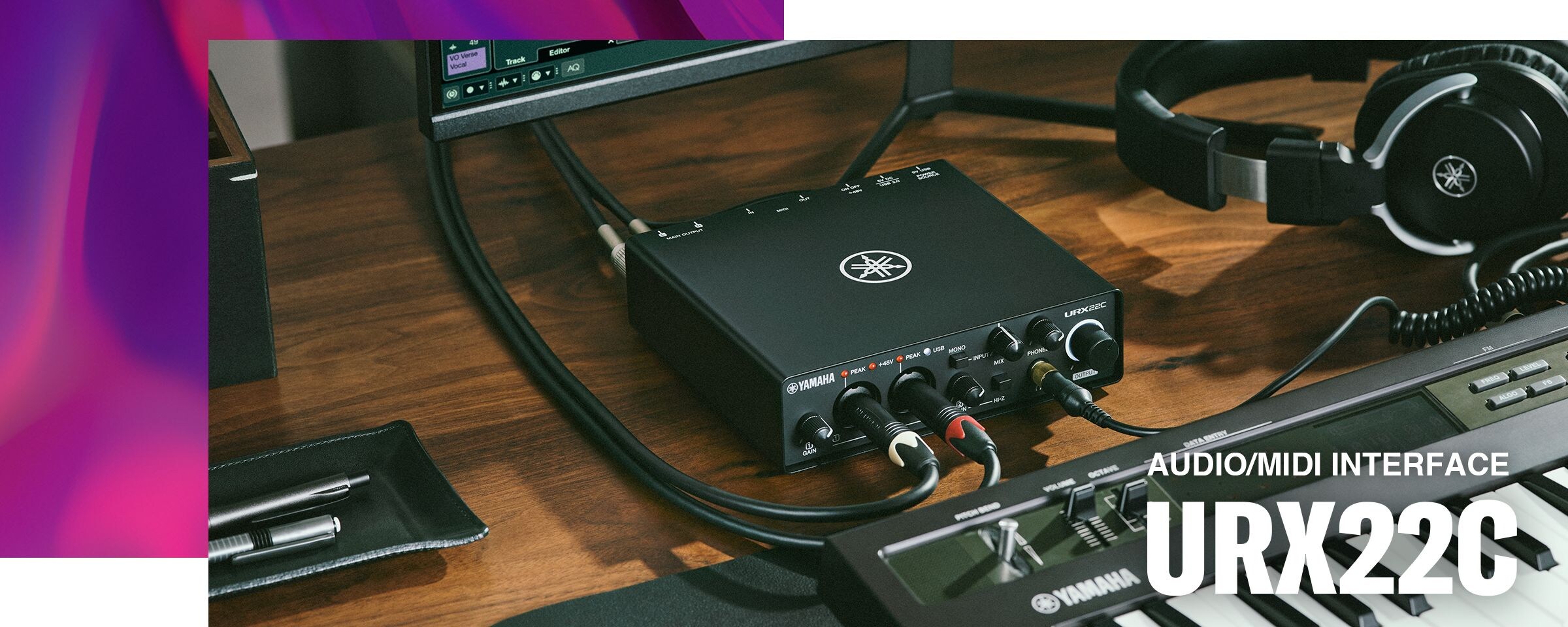 Yamaha Audio/MIDI Interface URX22C