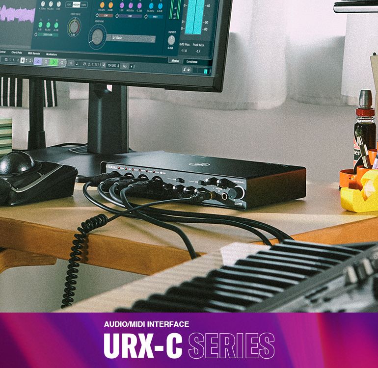 URX-C Series - Overview - Interfaces - Synthesizers & Music