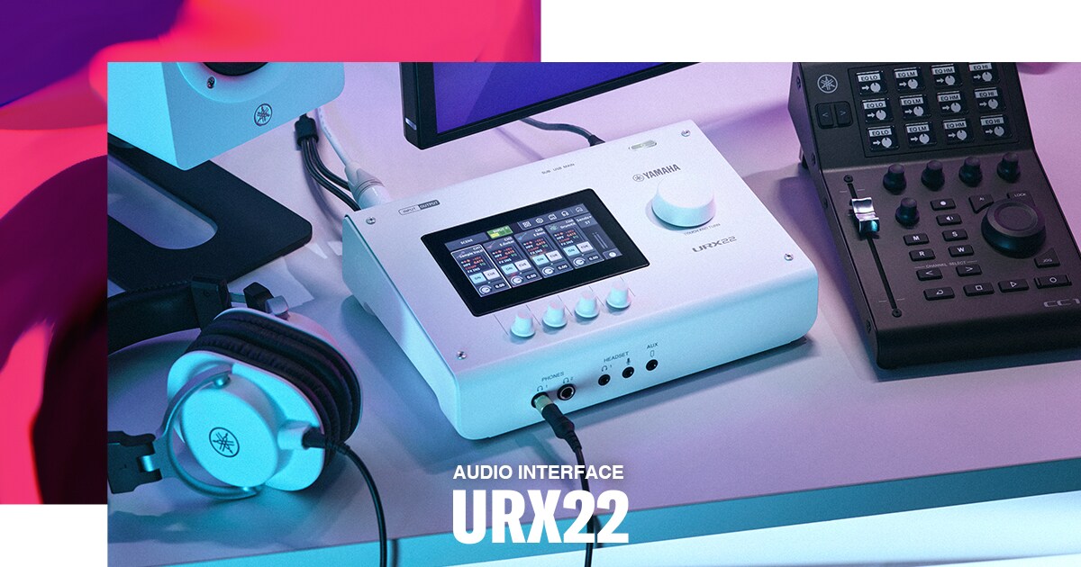 URX22 Production Audio Interface Specs - Yamaha USA