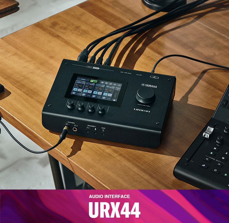URX44 Production Audio Interface Specs - Yamaha USA