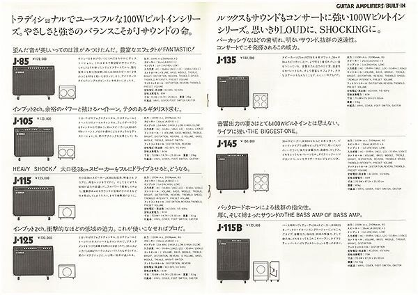 J Series Guitar Amps