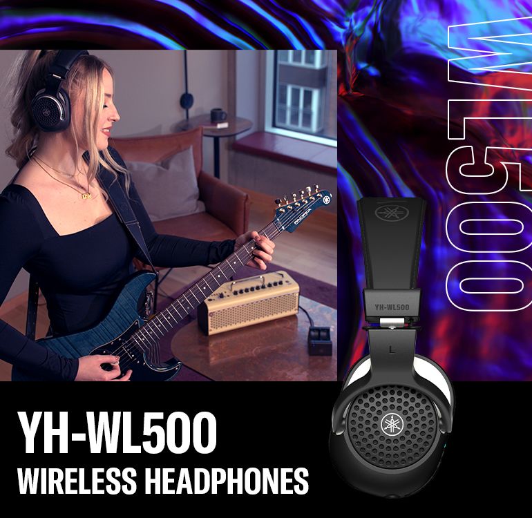YH-WL500 Wireless Musical Instrument Headphones - Yamaha USA