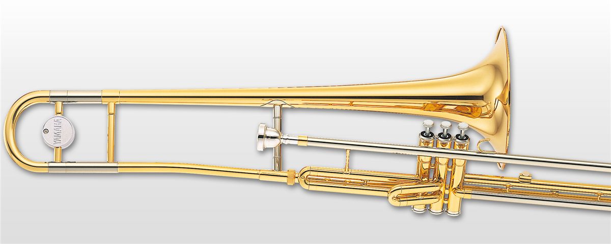 Levante LV-TB4955 Bb 3 Piston Valves Brass Trombone with Case and