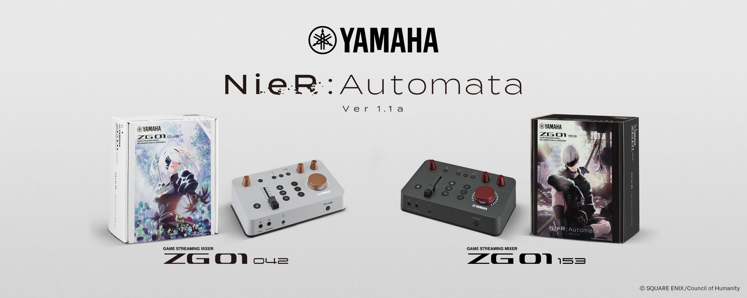ZG01 042 / ZG01 153 Gaming Mixer - Yamaha USA